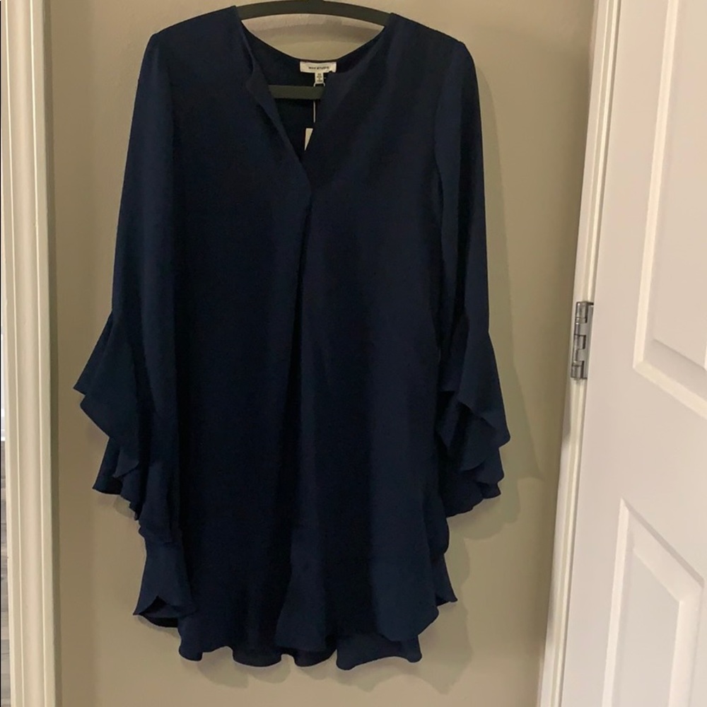 Navy dress, Max Studio